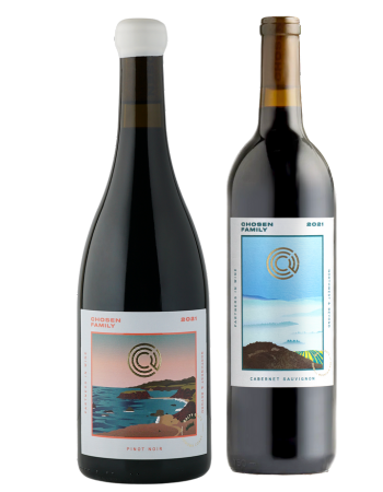 2 bottles of Salty Goats wines