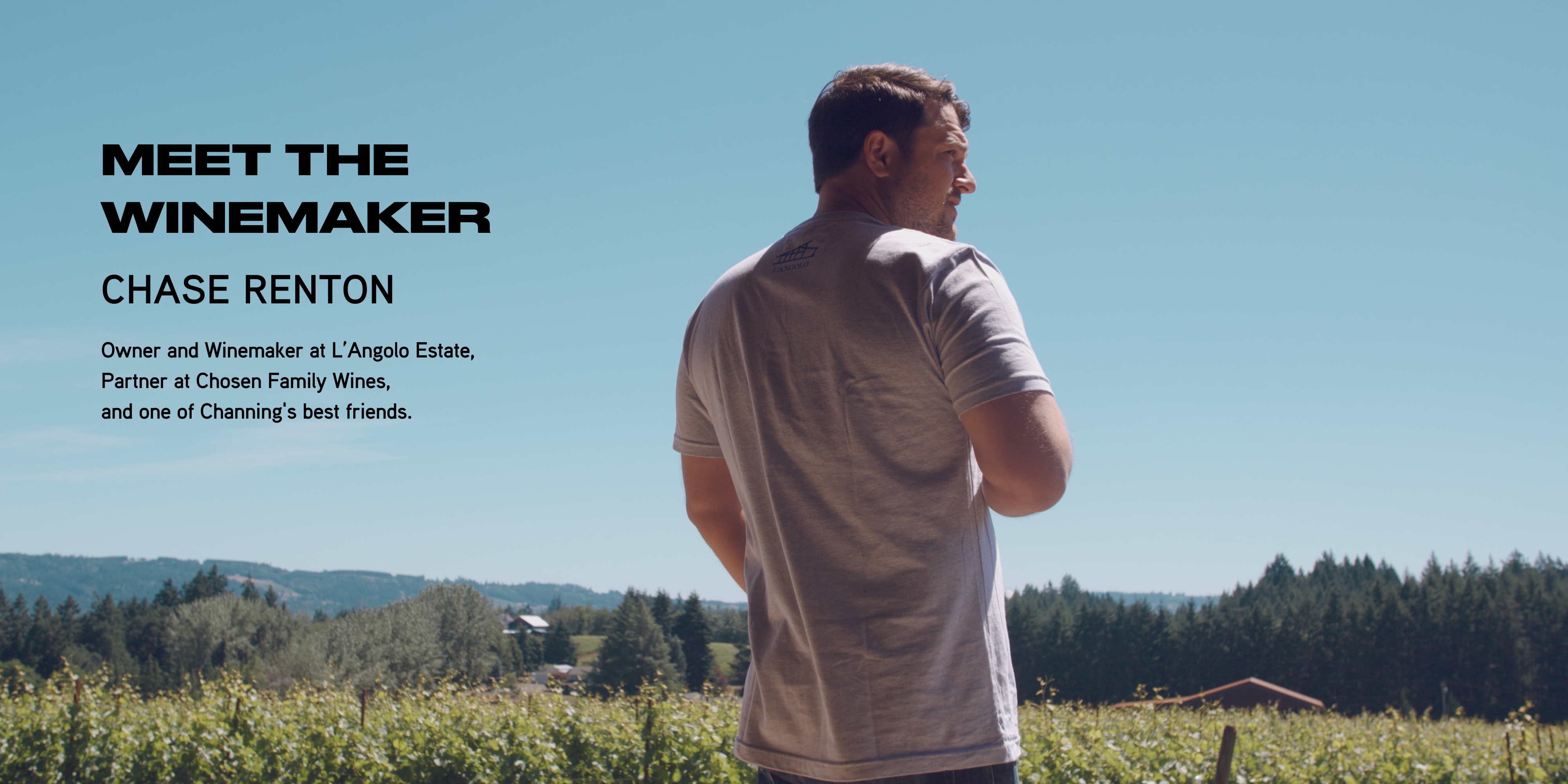 Meet the winemaker, Chase Renton event promo